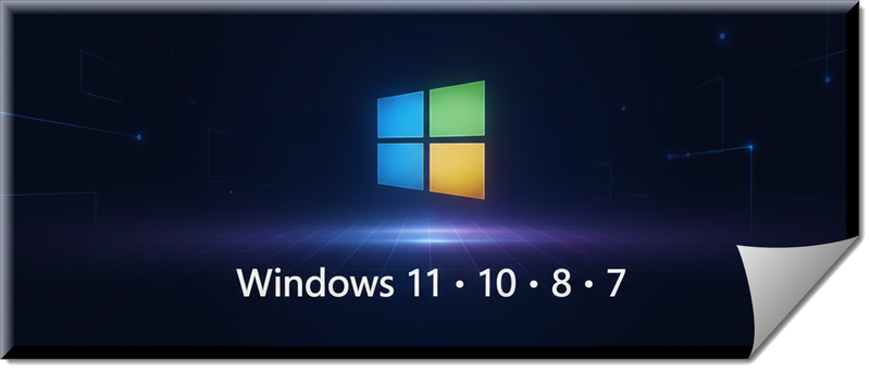 Windows 11 / 10 / 8 / 7