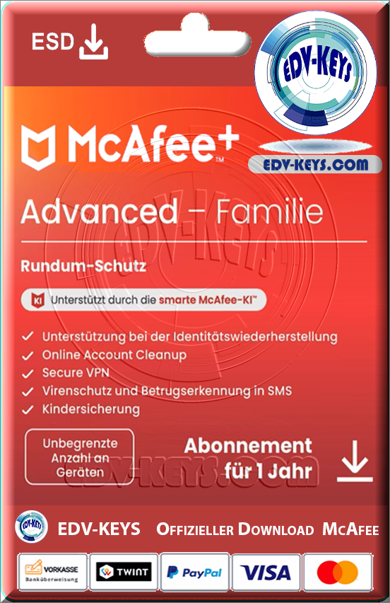 McAfee+ Advanced Family