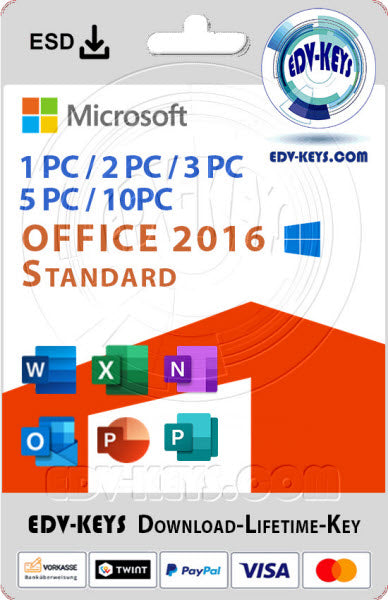 MS Office 2016 Standard