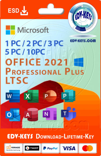 MS Office 2021 Professional Plus LTSC
