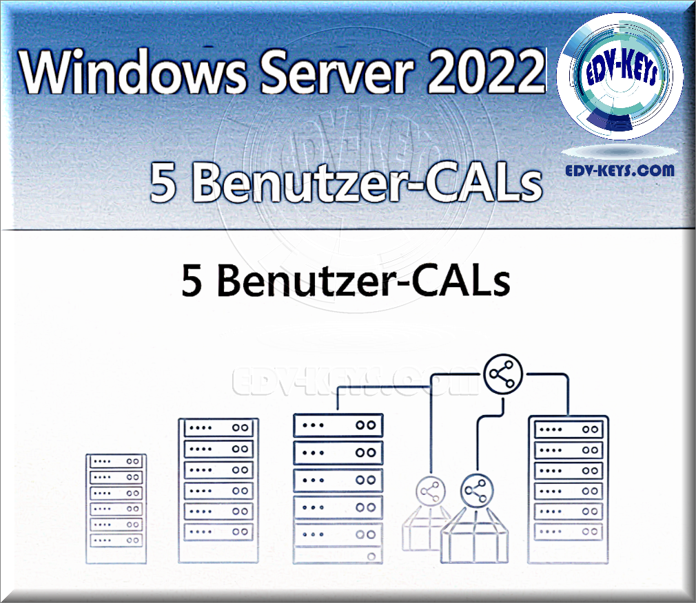 Windows Server 2022 - Lizenz - 5 Benutzer-CALs