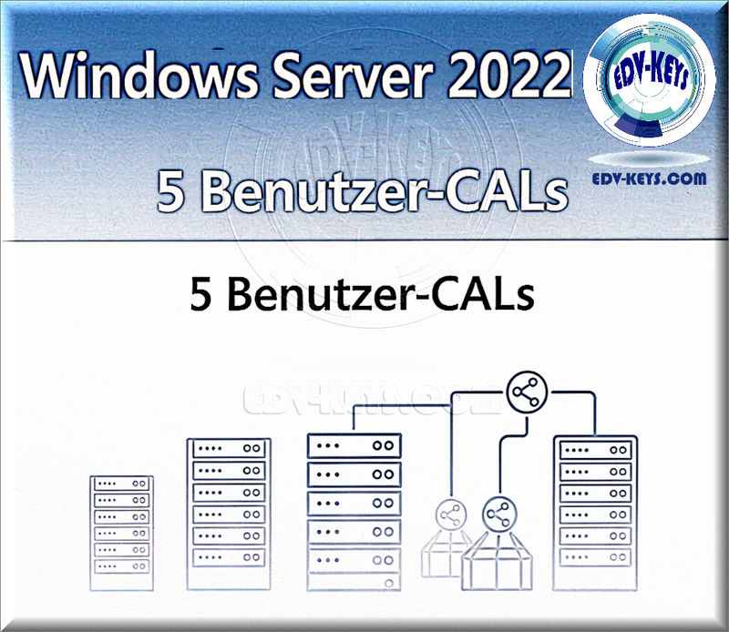Windows Server 2022 - Lizenz - 5 Benutzer-CALs