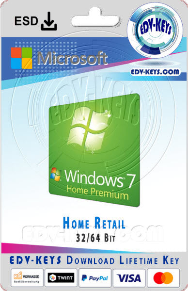 Windows 7 Home-Premium 32/64 Bit