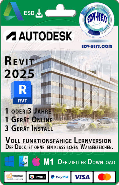 Autodesk Revit WIN/MAC 2025 Lernversion